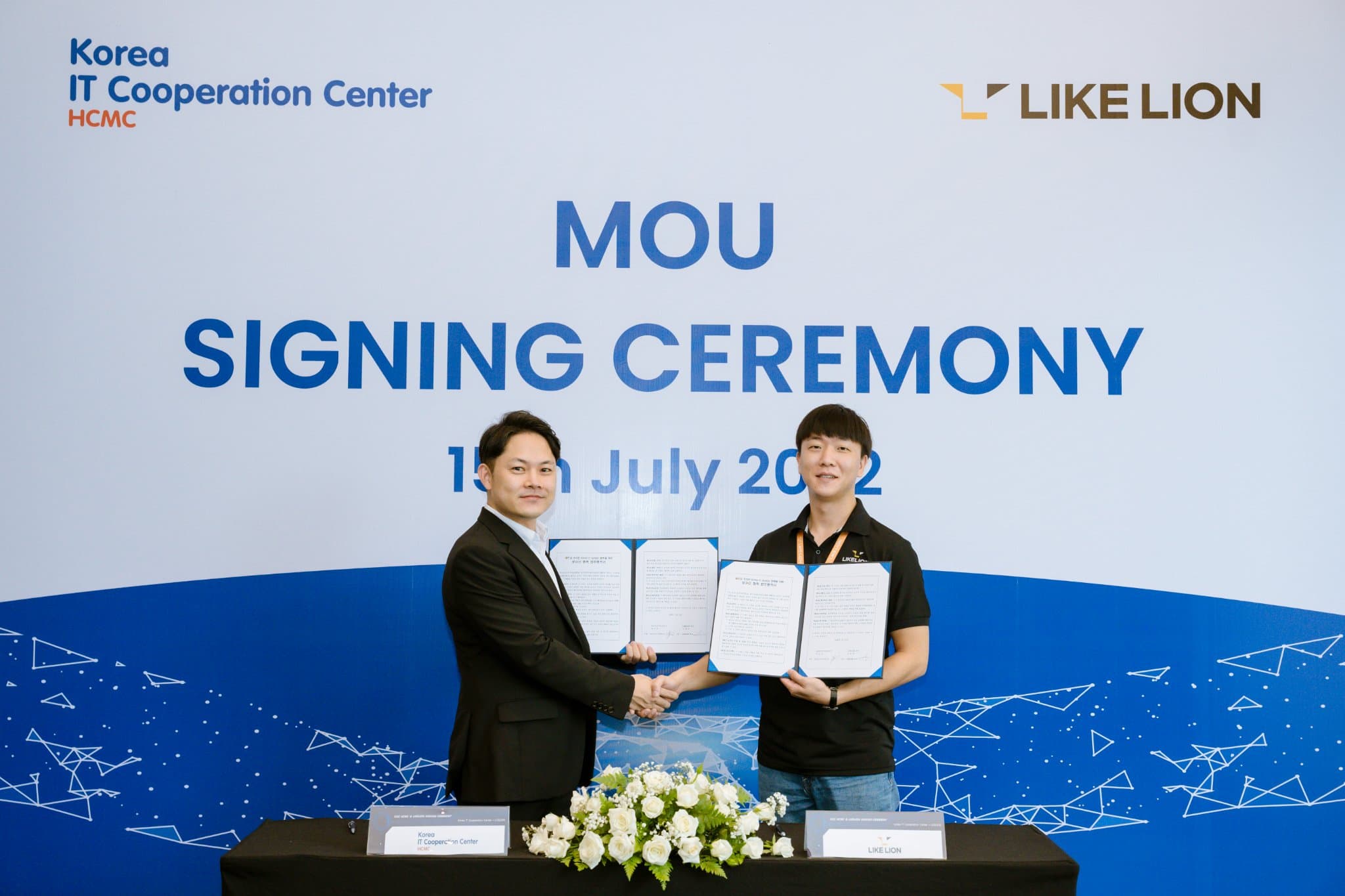 Buổi ký kết hợp tác giữa LIKELION và KICC Buổi ký kết hợp tác giữa LIKELION và KICC