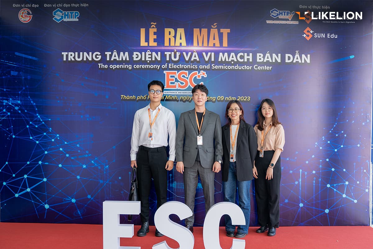 LIKELION tham dự Lễ ra mắt Trung tâm điện tử và vi mạch bán dẫn - ESC LIKELION tham dự Lễ ra mắt Trung tâm điện tử và vi mạch bán dẫn - ESC