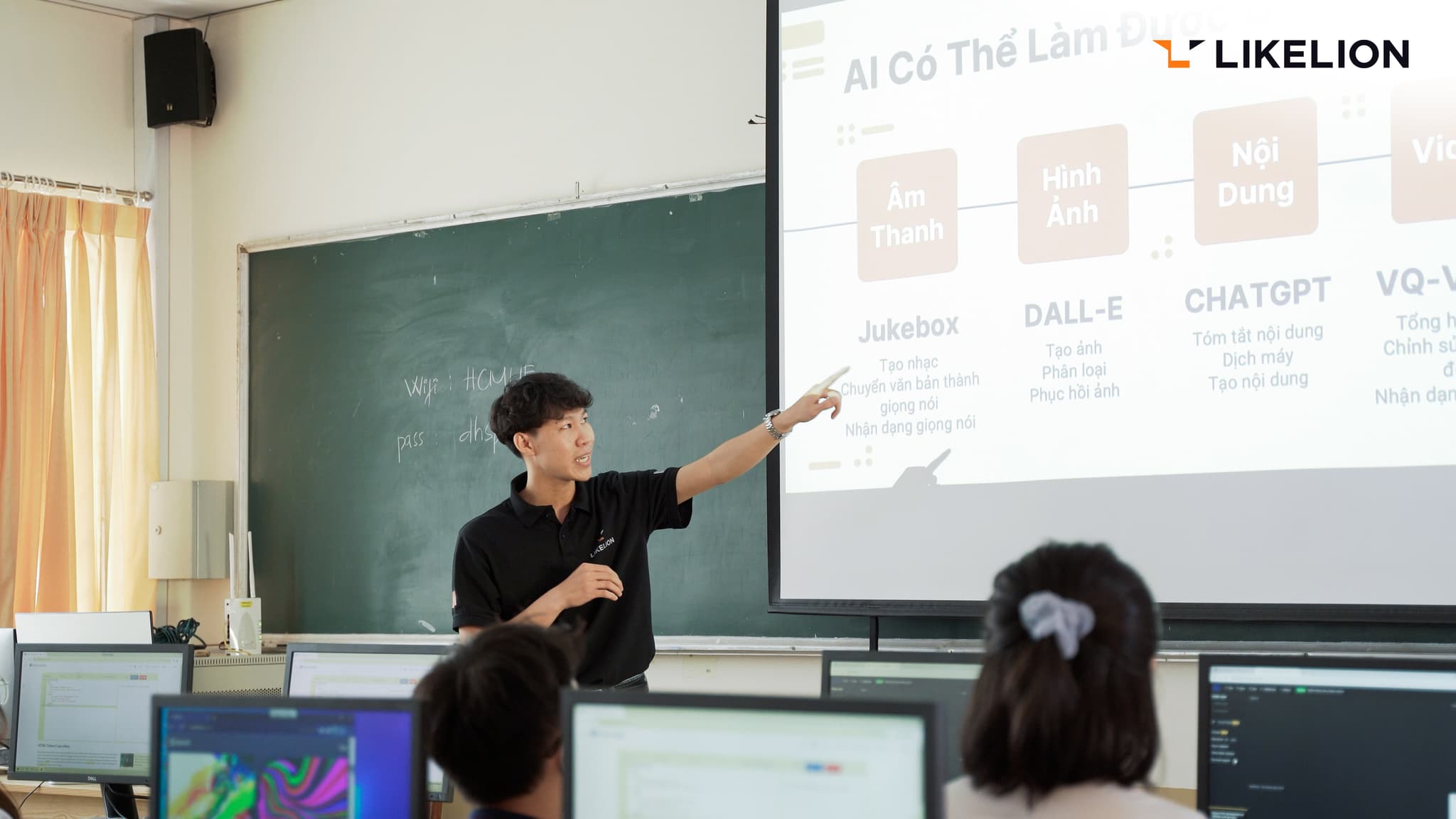 Giảng viên LIKELION giới thiệu các công cụ ứng dụng công nghệ AI Giảng viên LIKELION giới thiệu các công cụ ứng dụng công nghệ AI